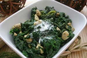 spinach cooked