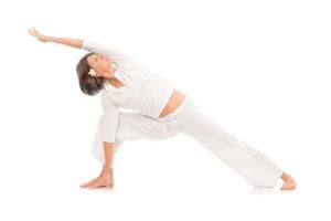women yoga training