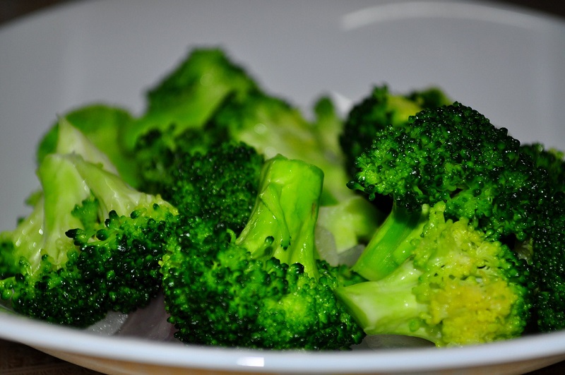 broccoli in plate