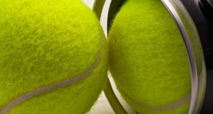 Yellow tennis balls