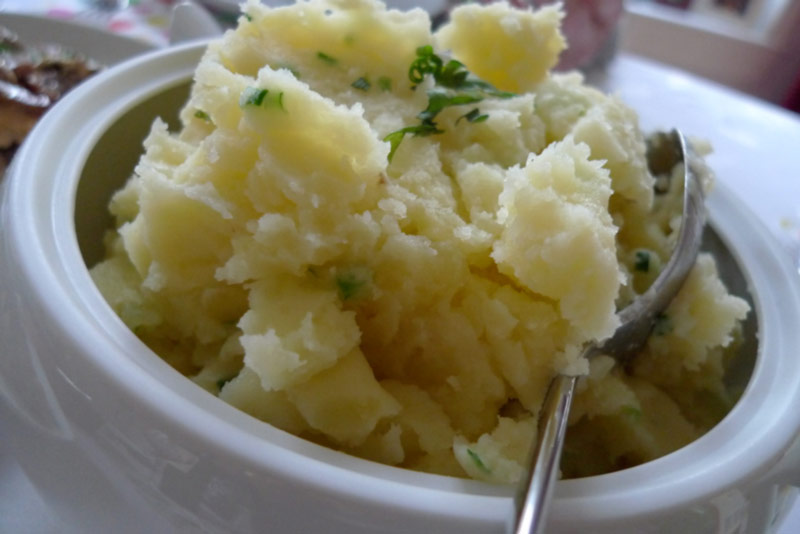 mashed potatos- healthy diet