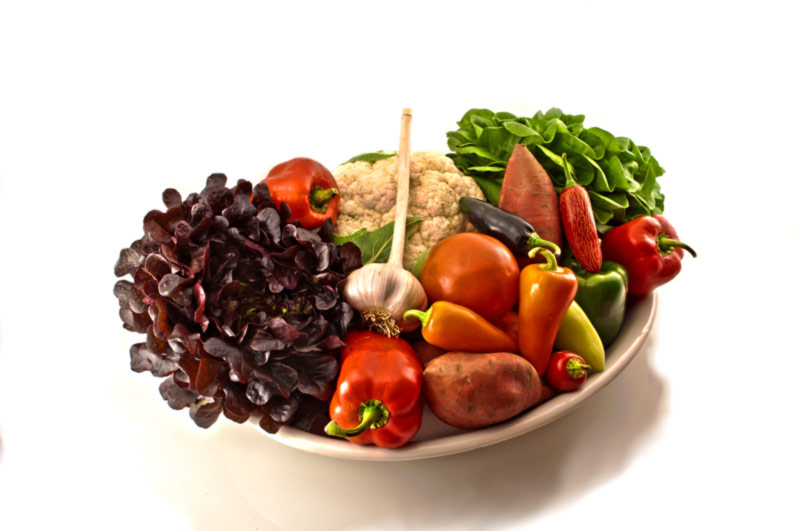 Pritikin diet - vegetables and fruit