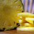 cut and fresh Pineapple