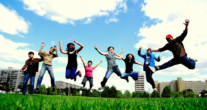 teen energy - jumping
