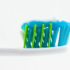 toothpaste on brush