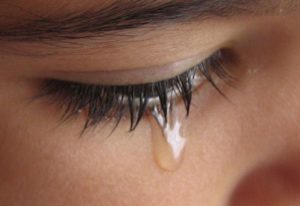 women tears
