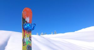 snowboard snow