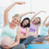 Baby yoga women