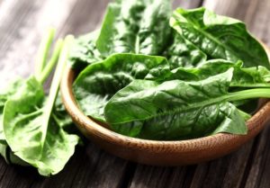 healthy food spinach